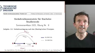 Tutorial 08: Verkehrsumlegung bzw. Routenwahl