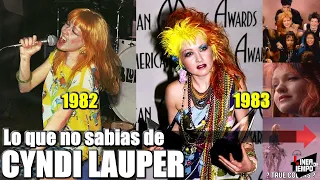 CYNDI LAUPER LO QUE NO SABIAS DE ELLA, EN LINEA DE TIEMPO