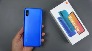 Xiaomi Redmi 9A Sky Blue unboxing, camera, antutu, game test