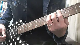 BonJovi/She Don't Know Me  guitar solo cover