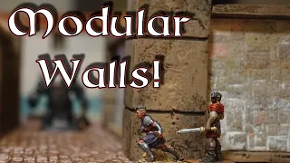 Crafting MODULAR City Walls!