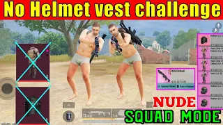 Squad - No Helmet vest challenge in advanced mode | Metro Royale chapter 6