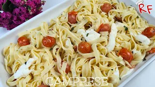 ‼️Si tienes PASTA en casa, haz esta DELICIOSA receta‼️Cintas con Bacon a la CAMPRESE