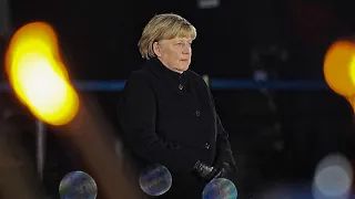 Großer Zapfenstreich zu Ehren von Angela Merkel