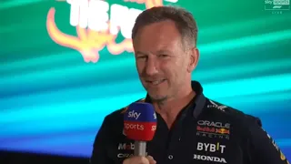 Christian Horner Interview - Max vs Perez, Wind Tunnel Post Race - Saudi Arabia Grand Prix 2023