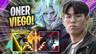 ONER CHILLING WITH VIEGO! - T1 Oner Plays Viego JUNGLE vs Lee Sin! | Season 2023