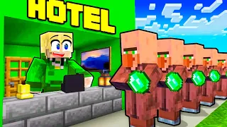 Ik Begin Mijn Eigen Hotel Op Mijn Skyblock! (Kleurstad)