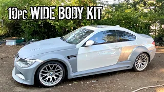 Budget E92 3 Series BMW Gets INSANE Wide Body Kit!!