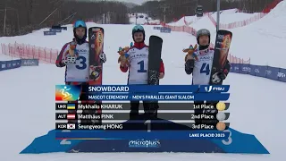 Highlights Day 9 Snowboard Parallel Giant Slalom Men #lakeplacid2023