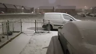 Snow in Paisley - 27/12/2017