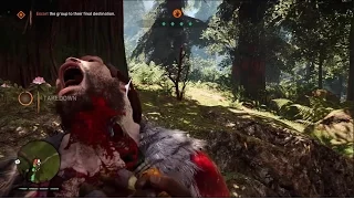 Far Cry Primal All Takedown Kills Stealth Kills And Deadly Takedowns 1080p HD