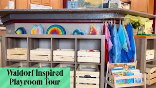 Waldorf/Montessori Playroom Tour- Waldorf/Montessori Toys