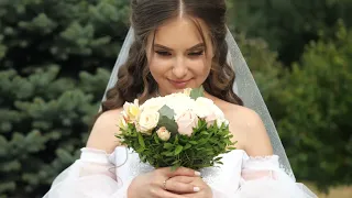 Очень красивая, нежная невеста | Видеограф Харченко Роман | Свадебное видео