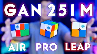 Gan 251 M Air, Pro y Leap | ¿Los Reyes de 2x2?