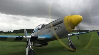 P-51 Mustang AWESOME LOUD MERLIN SOUND !