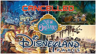 The Disneyland Paris Cancelled NEW ORLEANS LAND & HOTEL