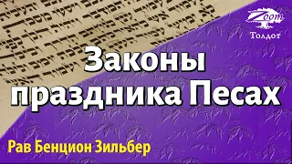 Законы Песаха. Рав Бенцион Зильбер