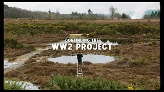 Photographing WW2 Bomb Craters in the New Forest