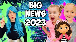 We have BIG NEWS in 2023!! Happy New Year!! Our Year in Review!