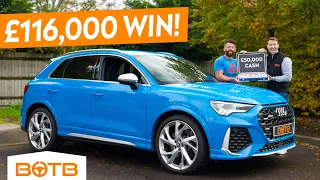 Builder Wins Audi RSQ3 Sportback and £50,000 Tax-Free Cash! | BOTB Winner