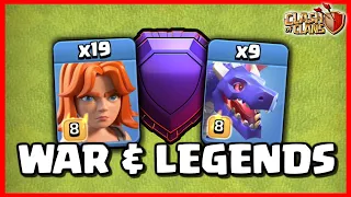 DRAGON / VALK ATTACKS...LETS GO (Clash of Clans)