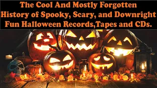 My Collection of spooky, scary and sometimes funny Halloween Records,Tapes and CDs.