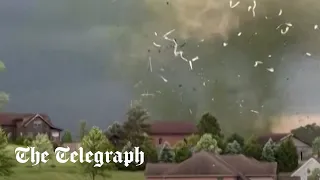 Tornado tears through residential neighbourhood in Pennsylvania