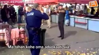 Estonian Guy VS Finland Police