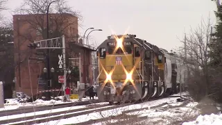 Northbound LJA50 At Barrington Diamond - Clip 1