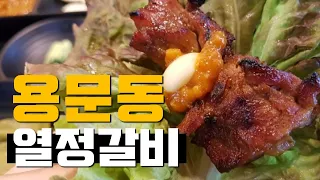 🍖 고퀄리티 돼지갈비 | 용문동 열정갈비