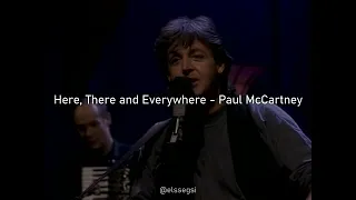 Here, There and Everywhere - Paul McCartney (Subtitulada al Español)