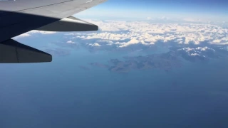 Time Lapse Video of Landing in Anchorage Alaska on Alaska Airlines