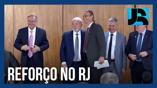 Lula confirma o reforço das Forças Armadas para ajudar no combate à violência no Rio de Janeiro