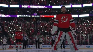 NHL unites for Hockey Fights Cancer light show