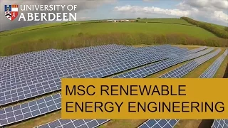 University of Aberdeen - MSc Renewable Energy Engineering