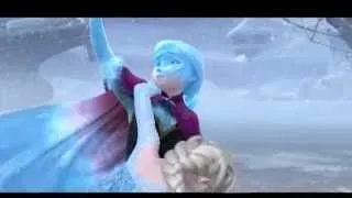 Frozen-Anna save Elsa