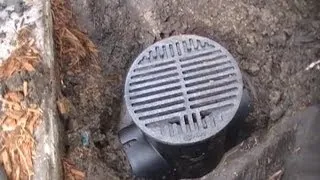 Clean this Drain - Save 1000's. French Drain, Downspout Drain Line - How To Clean, DIY