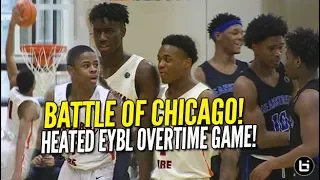 BATTLE OF CHICAGO NEEDS OVERTIME AT EYBL! Chase Adams, Kahlil Whitney. Mac Irvin vs Meanstreets!