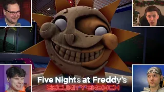 Реакция Летсплейщиков на Солнце в Five Nights at Freddy’s Security Breach