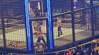 Liv Morgan insane Sunset flip from Top of the Pod Elimination chamber 2023