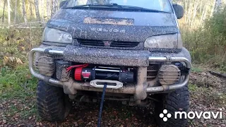 Тест-драйв лебедки Electric winch 1200