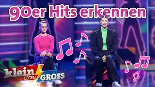 Lena Gercke vs. Mia: Wer erkennt mehr 90er-Hits an einer Sekunde? | Klein gegen Groß