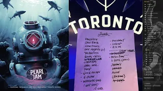 Pearl Jam - Toronto 09/08/2022 - Full Live Show - Scotiabank Arena