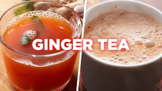 How To Make Perfect Ginger Tea 2 Ways