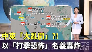 中東"大亂鬥"?! 伊朗以"打擊恐怖"名義接連轟炸｜主持人:劉姿麟｜華視國際線出發 20240121｜華視新聞 20240121