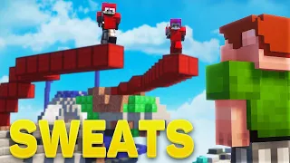 Dominating In The Most Sweaty Bedwars Games (Uncut Doubles)