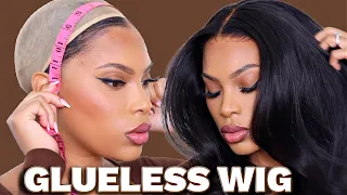 HOW TO MAAKE A GLUELESS WIG ( ELASTIC BAND METHOD)