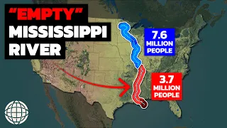 Why So Few Americans Live Along The Mississippi River, Especially In The South