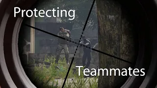 Protecting Teammates with Sniper in PvP Multiplayer Insurgency Sandstorm