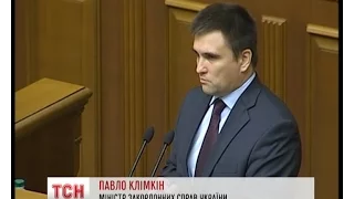 Клімкін розповість Раді, про що говорили на зустрічі в Парижі